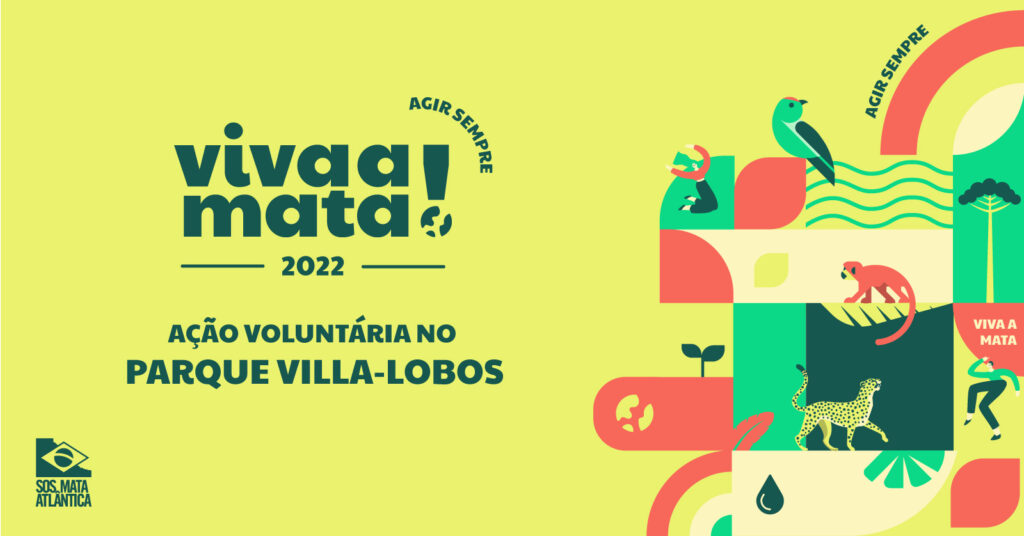 SOS Mata Atlântica promove atividades de educação ambiental no Parque Villa-Lobos, na capital paulista