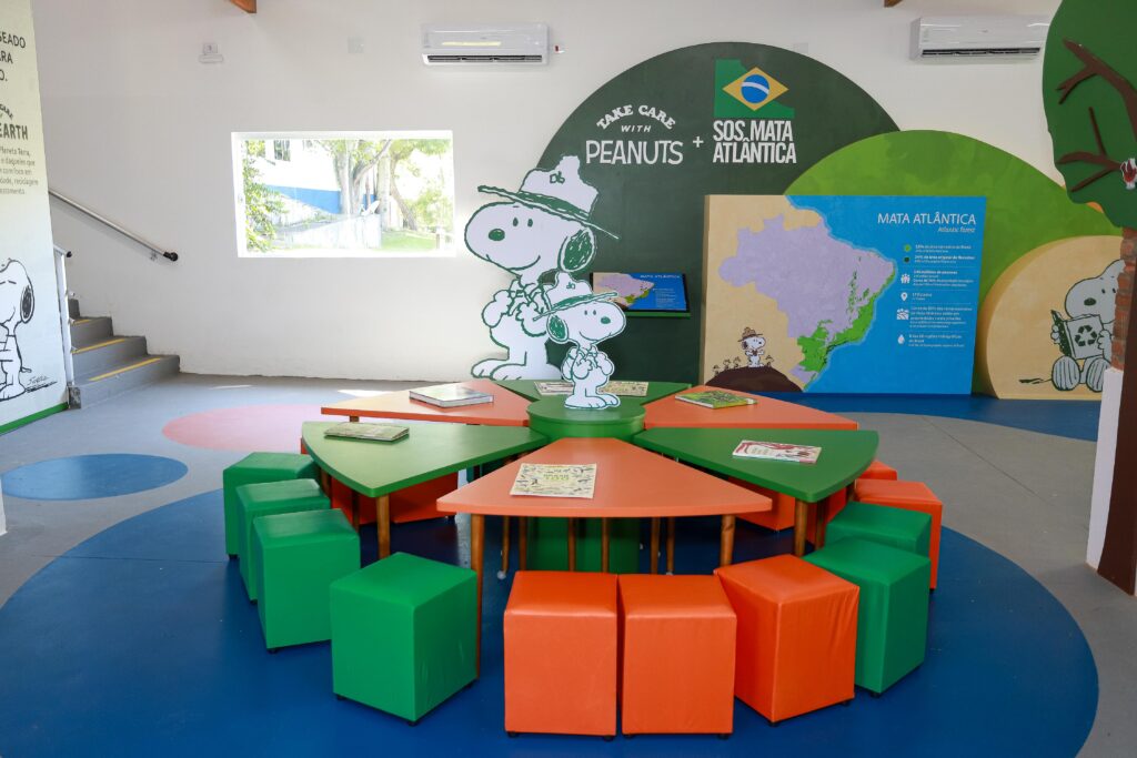 Peanuts inaugura espaço da marca na sede da Fundação SOS Mata Atlântica ...